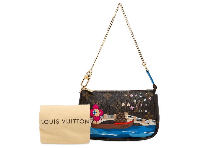Louis Vuitton Monogramma Marrone Vivienne Natale Mini Pochette Accessori - vista 10