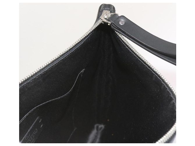 VALENTINO Pochette Pelle Nera Auth ep3342 Nero - vista 17