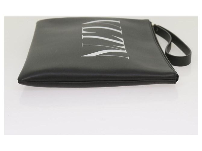 VALENTINO Pochette Pelle Nera Auth ep3342 Nero - vista 4
