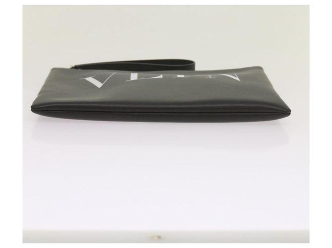 VALENTINO Pochette Pelle Nera Auth ep3342 Nero - vista 7