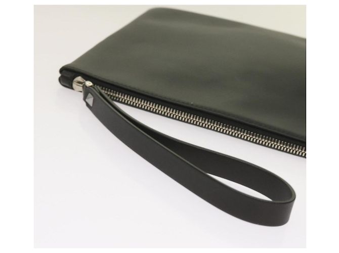 VALENTINO Pochette Pelle Nera Auth ep3342 Nero - vista 9