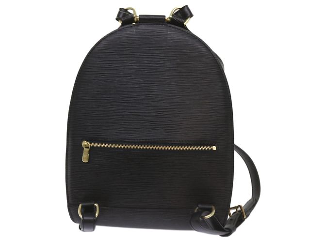 LOUIS VUITTON Zaino Epi Mabillon Nero M52232 LV Auth ar11384B - vista 2