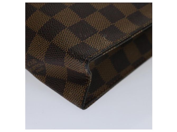 LOUIS VUITTON Damier Ebene Poche Toilette 26 Tasca N47543 LV Auth em5837 - vista 14