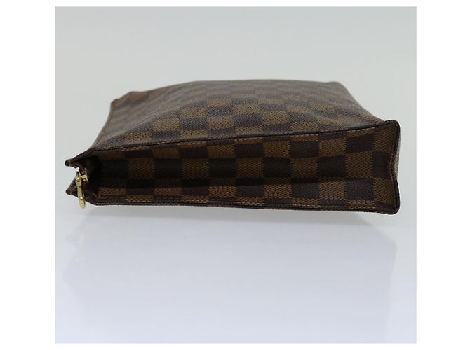 LOUIS VUITTON Damier Ebene Poche Toilette 26 Tasca N47543 LV Auth em5837 - vista 3