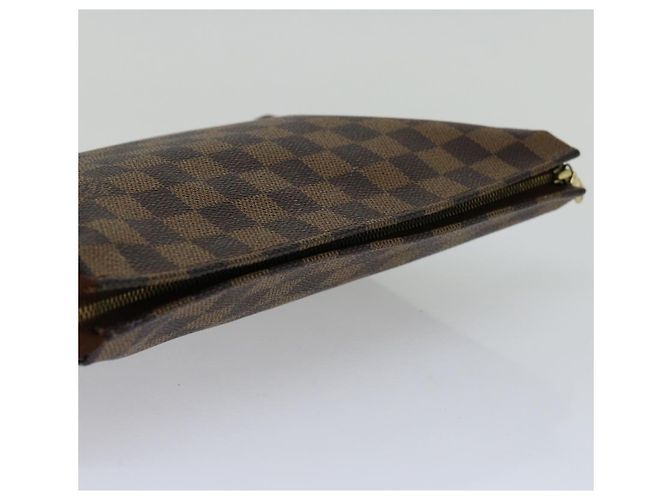 LOUIS VUITTON Damier Ebene Poche Toilette 26 Tasca N47543 LV Auth em5837 - vista 5