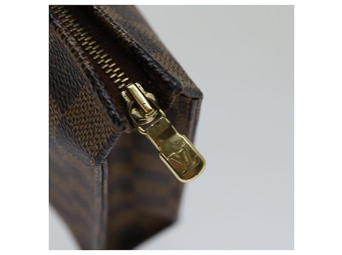 LOUIS VUITTON Damier Ebene Poche Toilette 26 Tasca N47543 LV Auth em5837 - vista 8