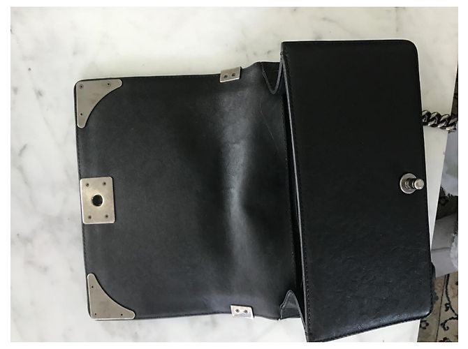 Borsa a mano Chanel Boy Paris Dallas in pelle nera Nero - vista 10