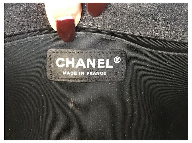 Borsa a mano Chanel Boy Paris Dallas in pelle nera Nero - vista 9