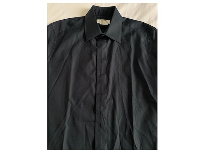 Hermès Hemden Schwarz - Ansicht 14