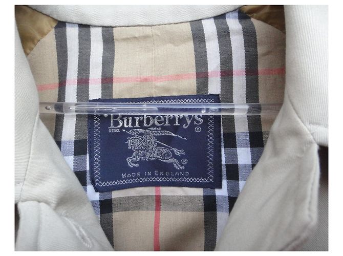 Impermeabile vintage Burberry taglia 44 Beige - vista 3