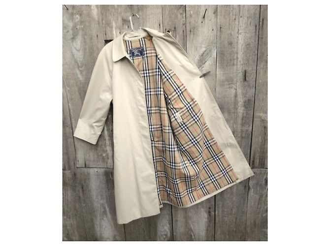 Impermeabile vintage Burberry taglia 44 Beige - vista 4