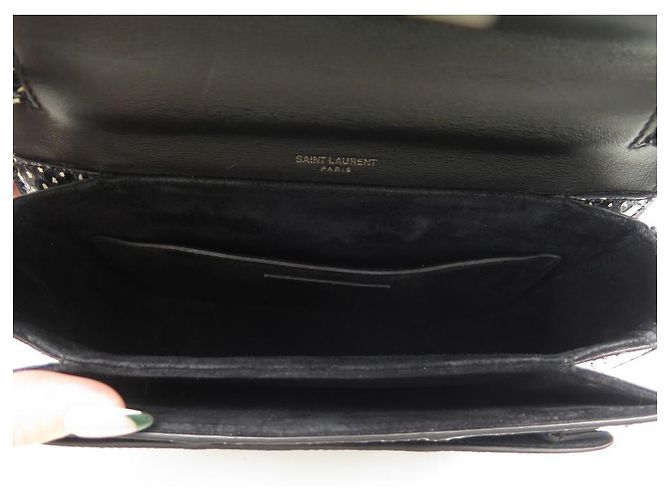 Bellechasse BOLSA SAINT LAURENT BELLECASSE M 482051 BOLSA TRANSVERSAL DE COURO PYTHON - vista 10