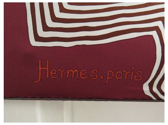 Aline Hermès NUOVA SCIARPA HERMES INDIAN COUPON SQUARE 90 SCIARPA IN SETA MULTICOLOR SETA - view 6