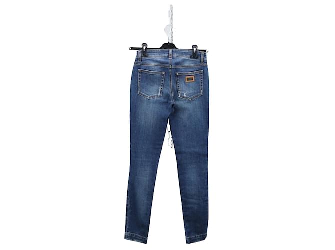 Vaqueros Slim Fit Dolce & Gabbana Azules Algodón - vista 2