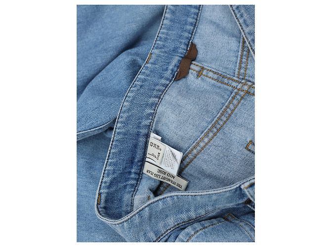 Jeans Brunello Cucinelli Gamba Dritta Blu Cotone - vista 3