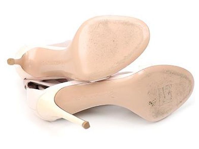 Sandali Gianvito Rossi Metropolis Vernice Rosa Chiaro Pelle - vista 4
