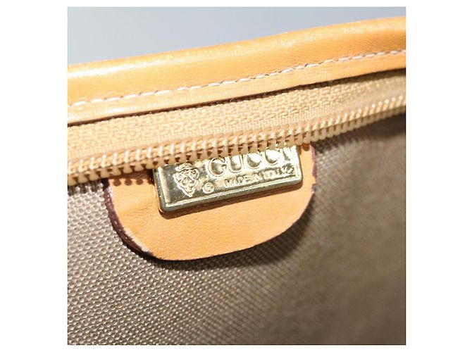 GUCCI Micro GG Supreme Web Sherry Line Einkaufstasche Beige 002 983 0163 Auth ep3247 - Ansicht 10