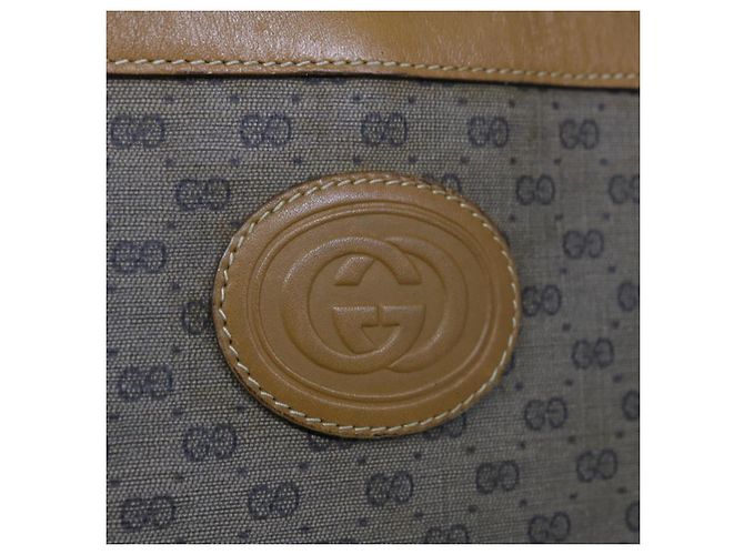 GUCCI Micro GG Supreme Web Sherry Line Einkaufstasche Beige 002 983 0163 Auth ep3247 - Ansicht 18
