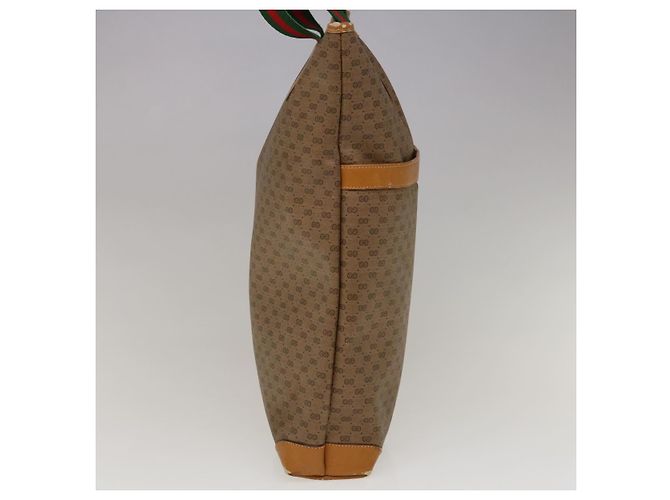 GUCCI Micro GG Supreme Web Sherry Line Einkaufstasche Beige 002 983 0163 Auth ep3247 - Ansicht 3