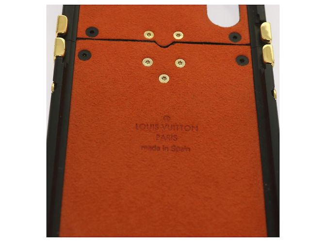 Louis Vuitton Capa para iPhone M para iPhone com Monograma Transformado com Monograma63891 auth 66181 Preto - vista 10