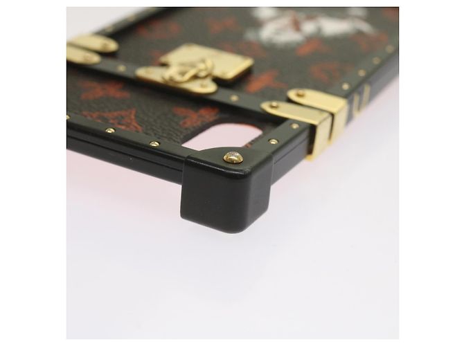 Louis Vuitton Capa para iPhone M para iPhone com Monograma Transformado com Monograma63891 auth 66181 Preto - vista 14