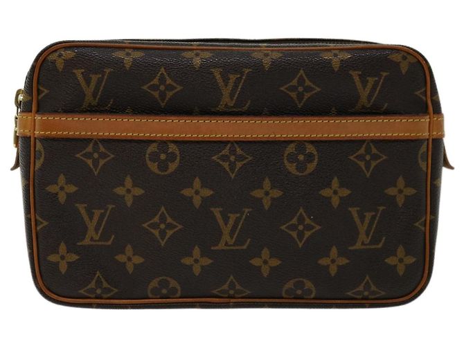 Louis Vuitton Monogram Compiegne 23 Pochette M51847 LV Auth em5782 Monogramma - vista 13