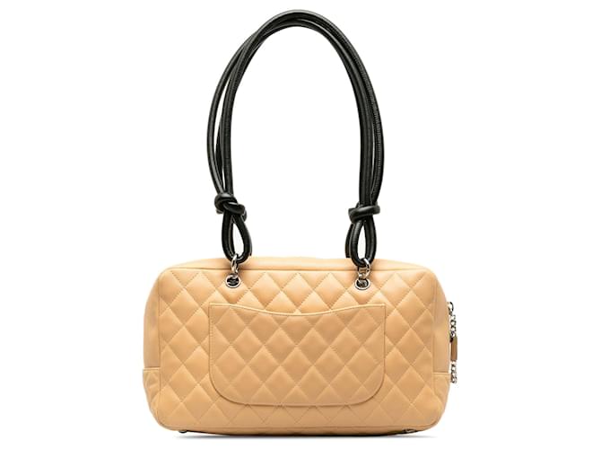 CHANEL Sacs à main Cambon Marron - vue 3