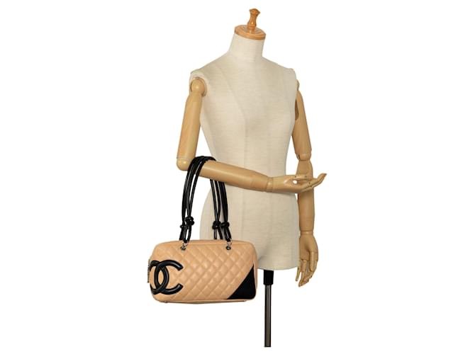 CHANEL Sacs à main Cambon Marron - vue 9