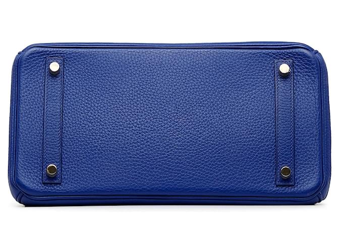 Hermès Borse HERMES Birkin 30 Blu - vista 4