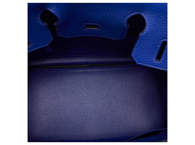 Hermès Borse HERMES Birkin 30 Blu - vista 5