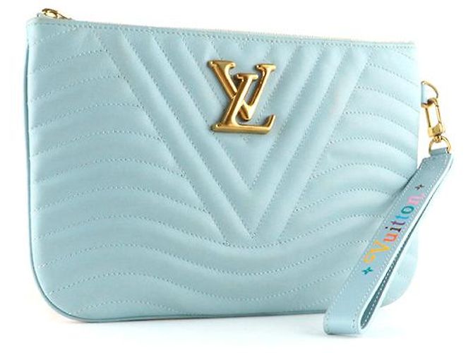 LOUIS VUITTON Pochette Capucines Blu - vista 2