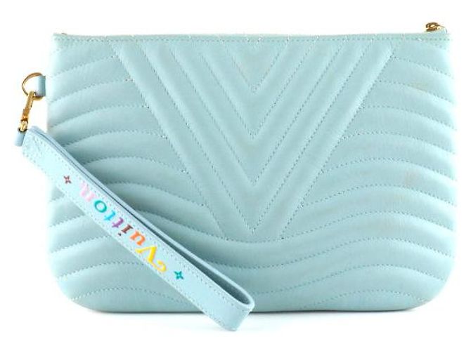 LOUIS VUITTON Pochette Capucines Blu - vista 3