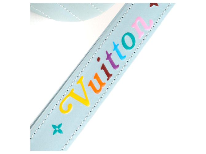 LOUIS VUITTON Pochette Capucines Blu - vista 4