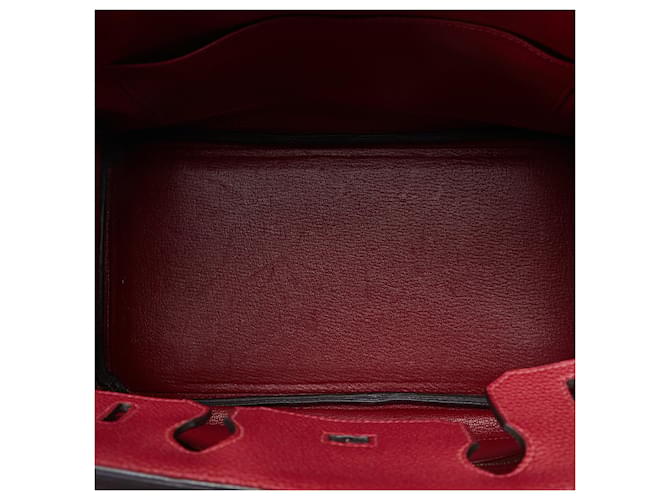 Hermès Borse HERMES Birkin 30 Rosso - vista 5