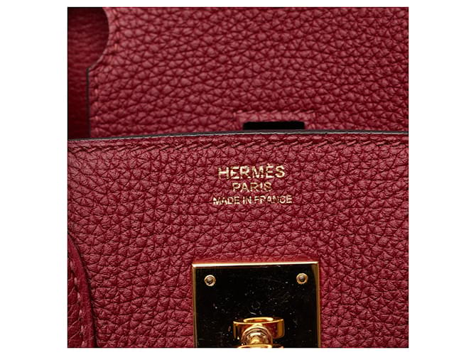 Hermès Borse HERMES Birkin 30 Rosso - vista 6