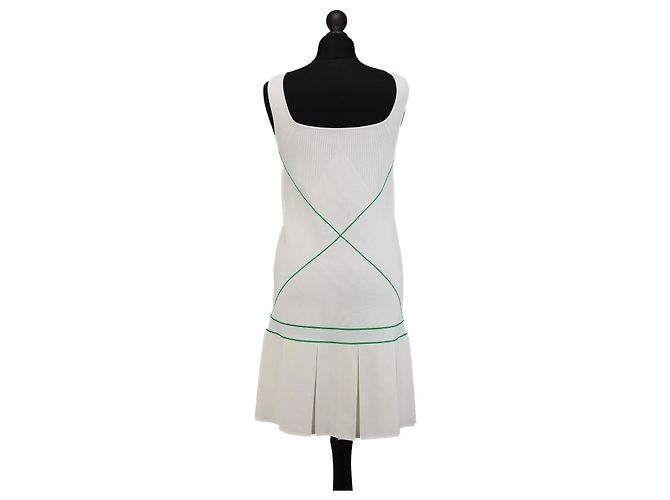 Bottega Veneta Strickkleid in Weiß aus Viskose - Ansicht 3