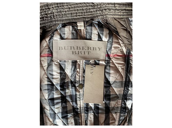 Burberry Brit Jacke Khaki Polyamid Größe S - Ansicht 10