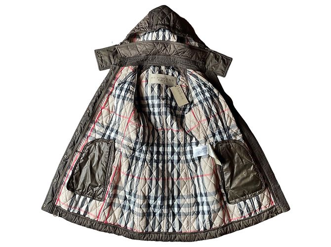 Burberry Brit Jacke Khaki Polyamid Größe S - Ansicht 13