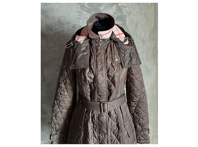 Burberry Brit Jacke Khaki Polyamid Größe S - Ansicht 8