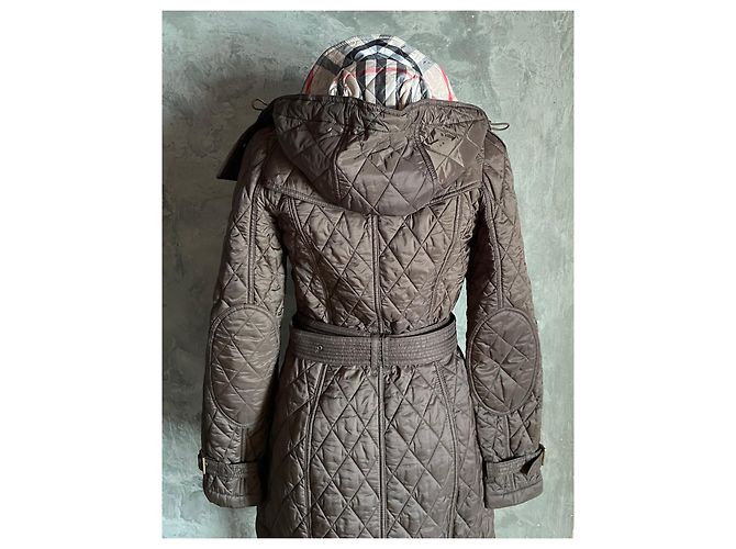 Burberry Brit Jacke Khaki Polyamid Größe S - Ansicht 9