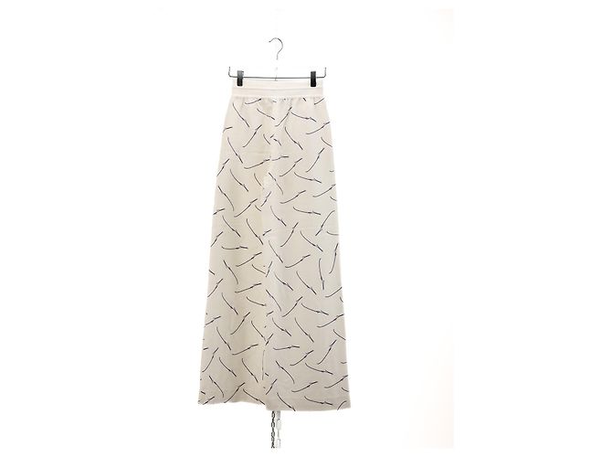 Pantalones anchos de seda blancos Loro Piana - vista 2