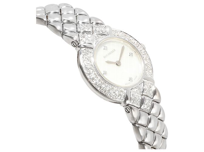 Bucherer Classique Classique Damenuhr in 18Weißgold - Ansicht 3