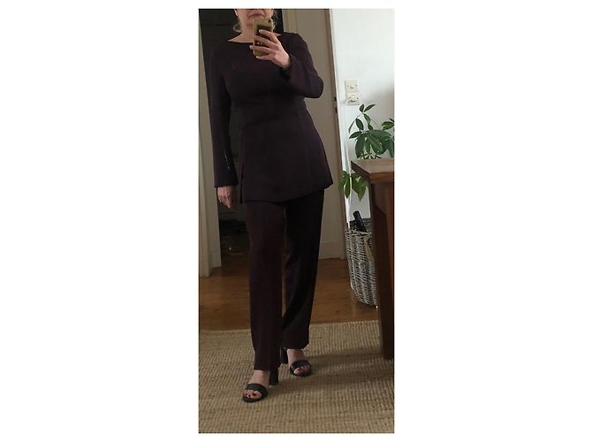 Max Mara Pantsuit Prune Polyester - view 2