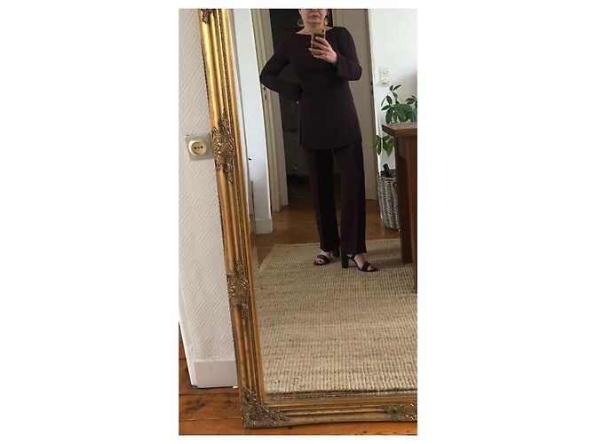 Max Mara Pantsuit Prune Polyester - view 5