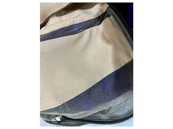Marchesa Illusion-Halskette-Kleid mit Blumenmuster Mehrfarben - Ansicht 4