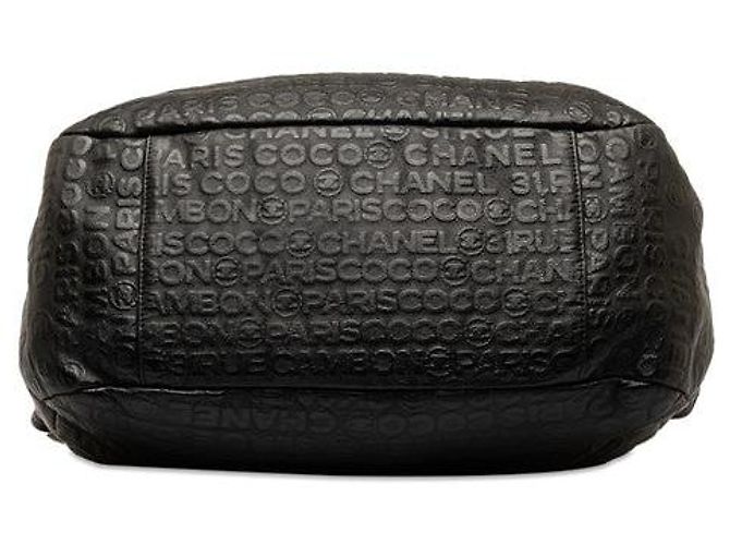 Chanel Sac messager illimité à logo embossé - vue 4