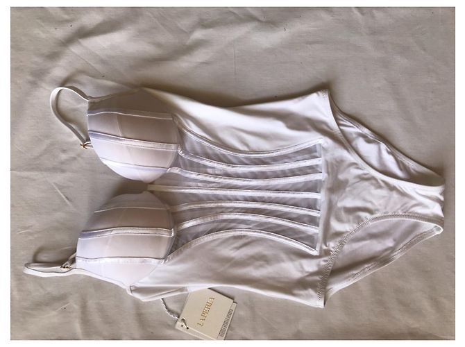 Badeanzug weiß LA PERLA 36 B - Ansicht 2
