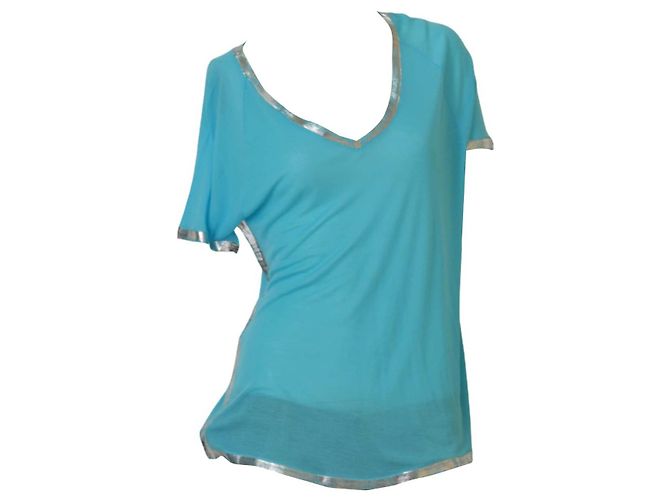 T-shirt Margot Foil blu e argento Zadig & Voltaire in modal S - vista 3