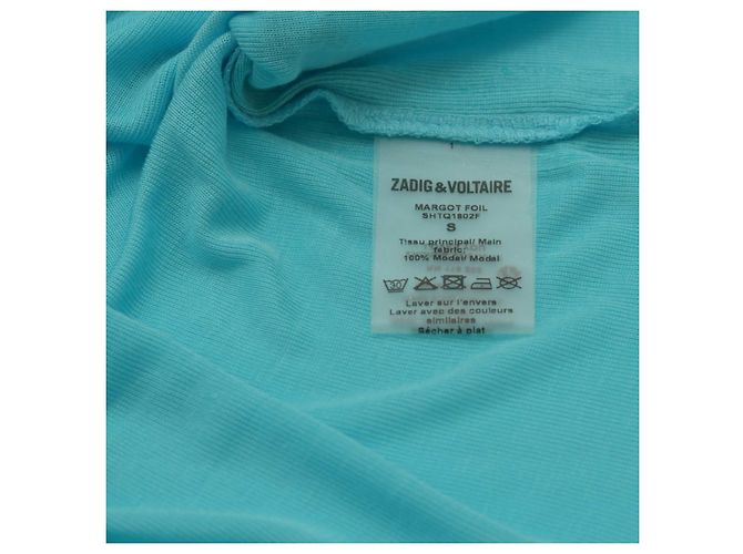 T-shirt Margot Foil blu e argento Zadig & Voltaire in modal S - vista 5