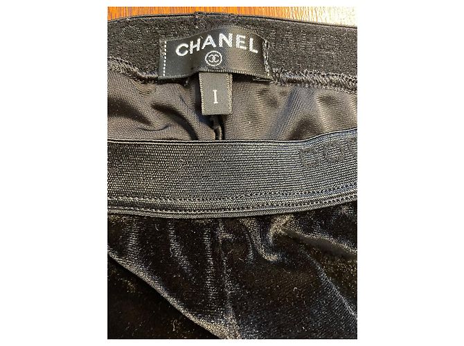 Chanel Pantalones, leggings Negro - vista 4